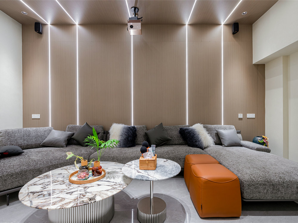 國(guó)采光立方現(xiàn)代風(fēng)格別墅裝修效果圖