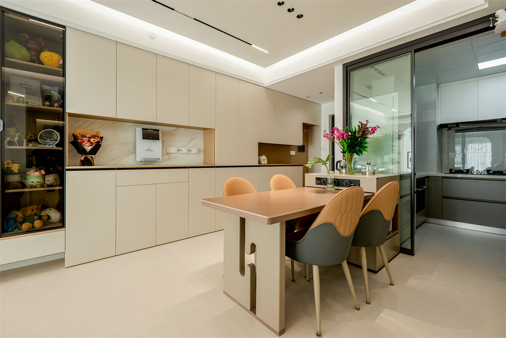 中建大公館101平現(xiàn)代風(fēng)格裝修效果圖