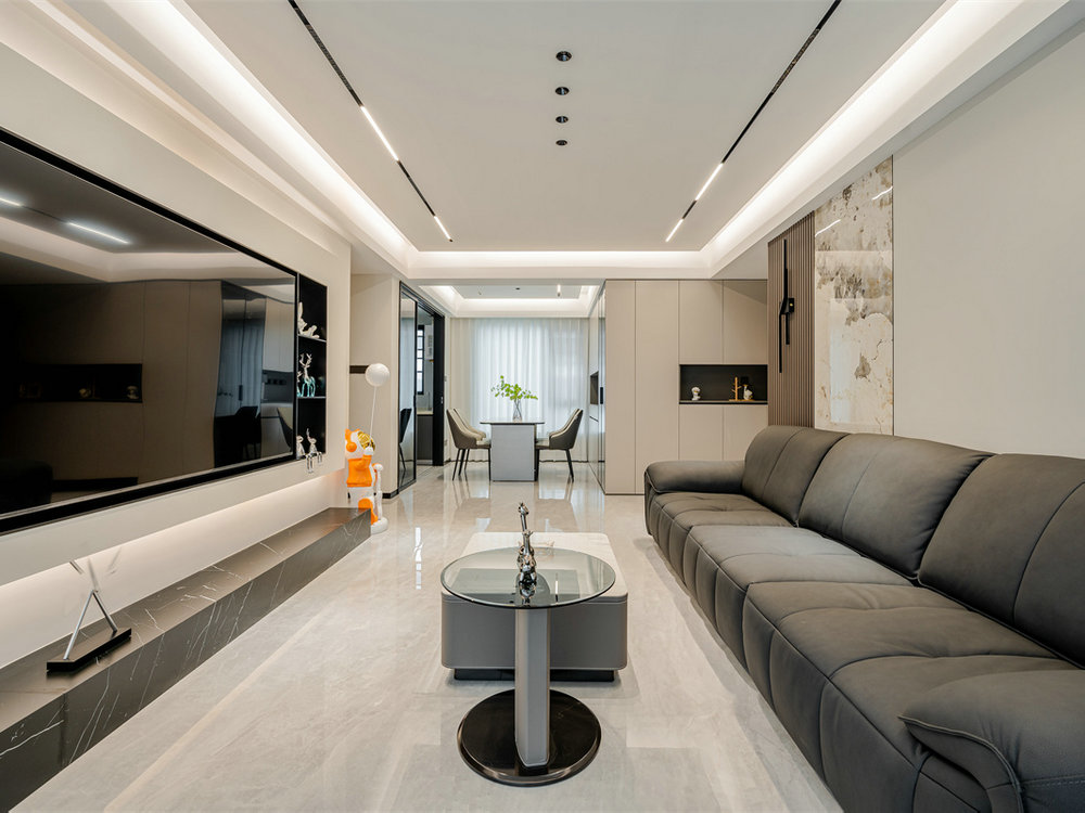 華發(fā)都薈天地117平現(xiàn)代風(fēng)格裝修效果圖