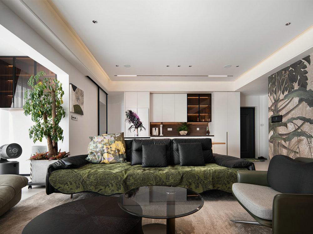 青山樽197平森系風(fēng)格裝修效果圖