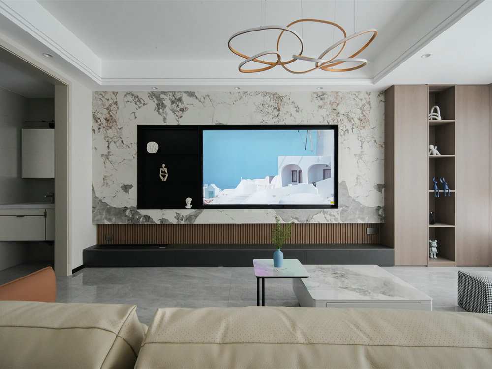 金地長江藝境230平現(xiàn)代輕奢風(fēng)格裝修效果圖