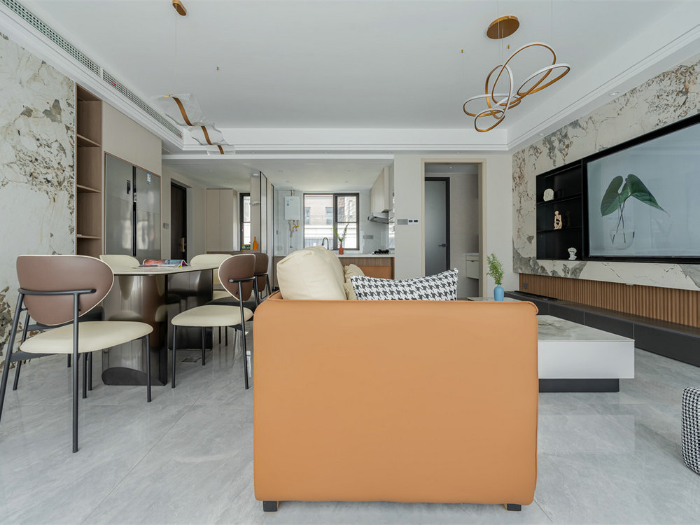 金地長江藝境230平現(xiàn)代輕奢風(fēng)格裝修效果圖