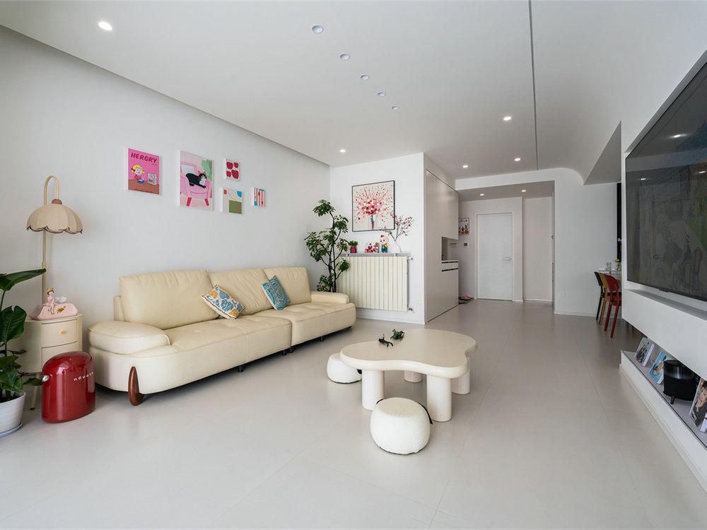 東湖名居151平現(xiàn)代風格裝修效果圖