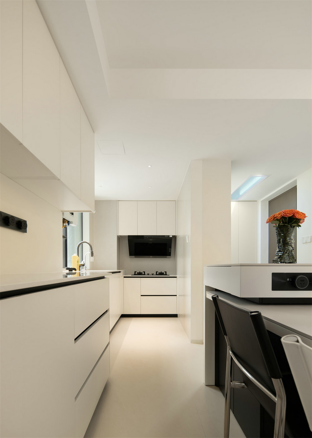 中交澄園130平現(xiàn)代極簡風格裝修效果圖