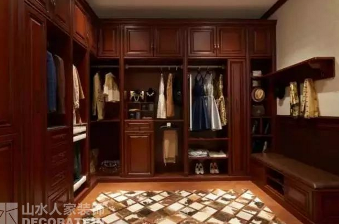 【山水人家裝飾】女人既然有了書房，為什么不能有衣帽間？