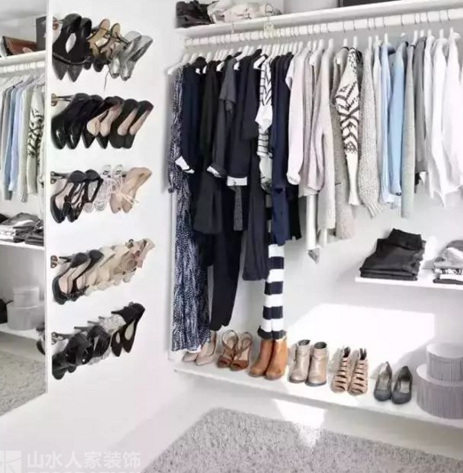 【山水人家裝飾】女人既然有了書房，為什么不能有衣帽間？