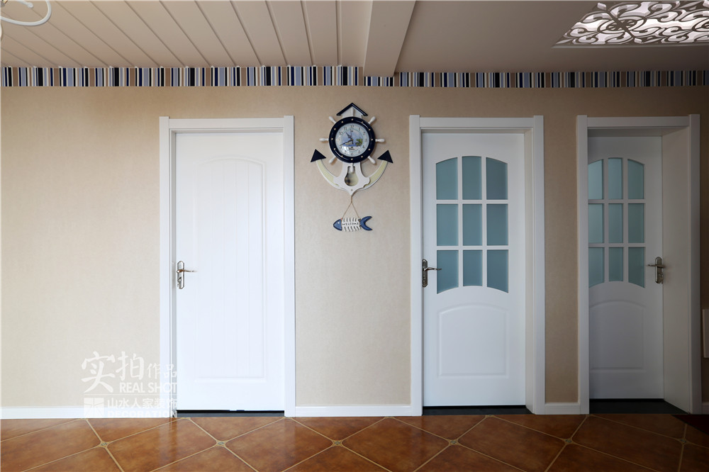 復地悅城90平地中海風格裝修效果圖