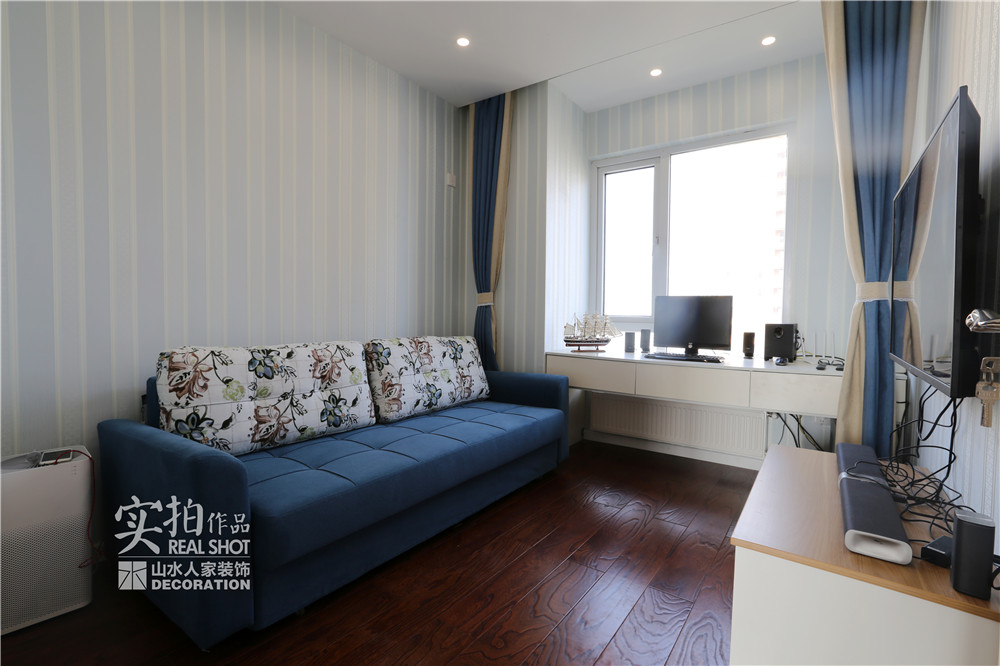 復地悅城90平地中海風格裝修效果圖