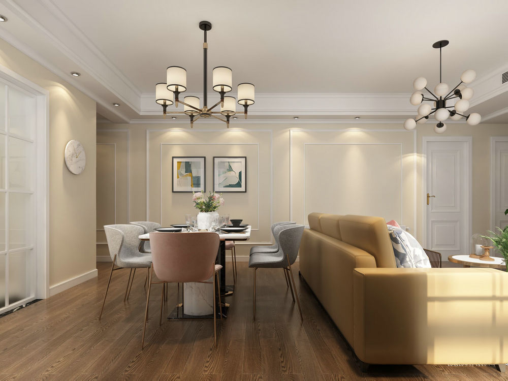 金域天下現(xiàn)代風(fēng)格裝修效果圖