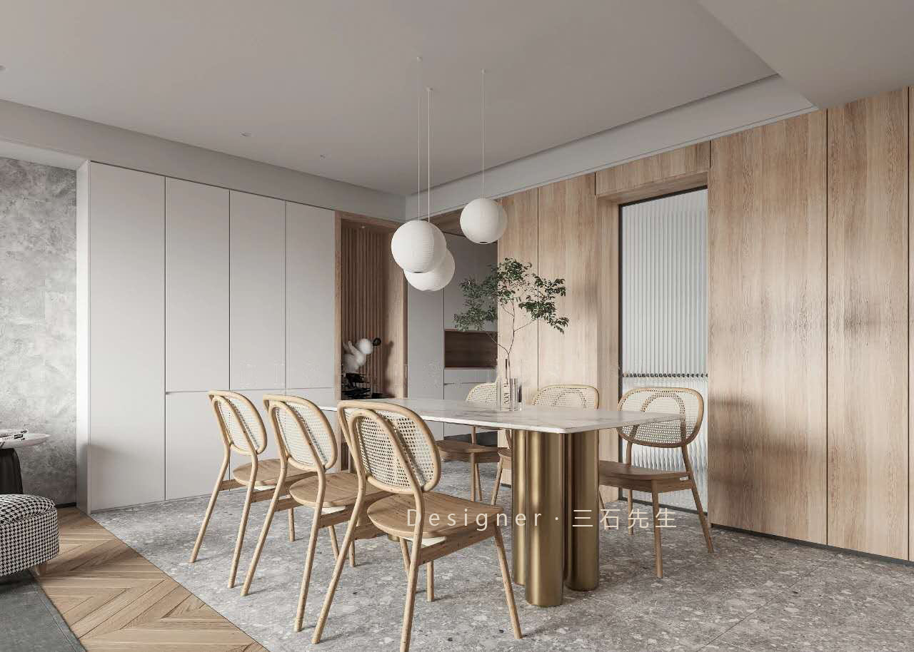 華僑城現(xiàn)代簡(jiǎn)約風(fēng)格裝修效果圖