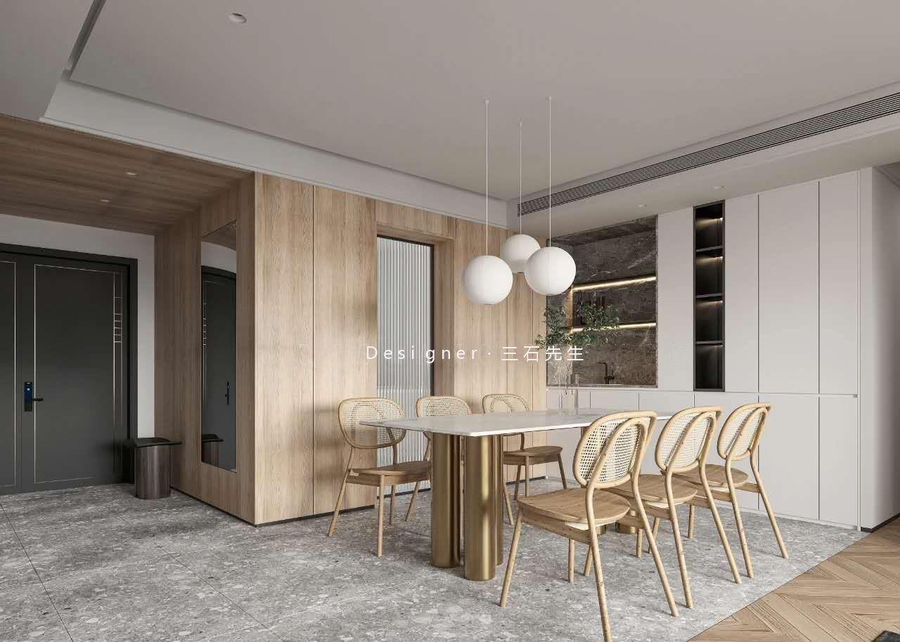 華僑城現(xiàn)代簡(jiǎn)約風(fēng)格裝修效果圖