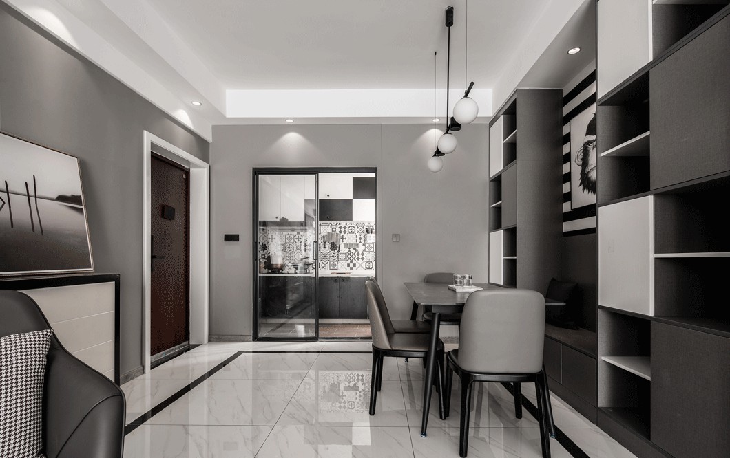 琨御府132平現(xiàn)代風(fēng)格裝修實景效果圖