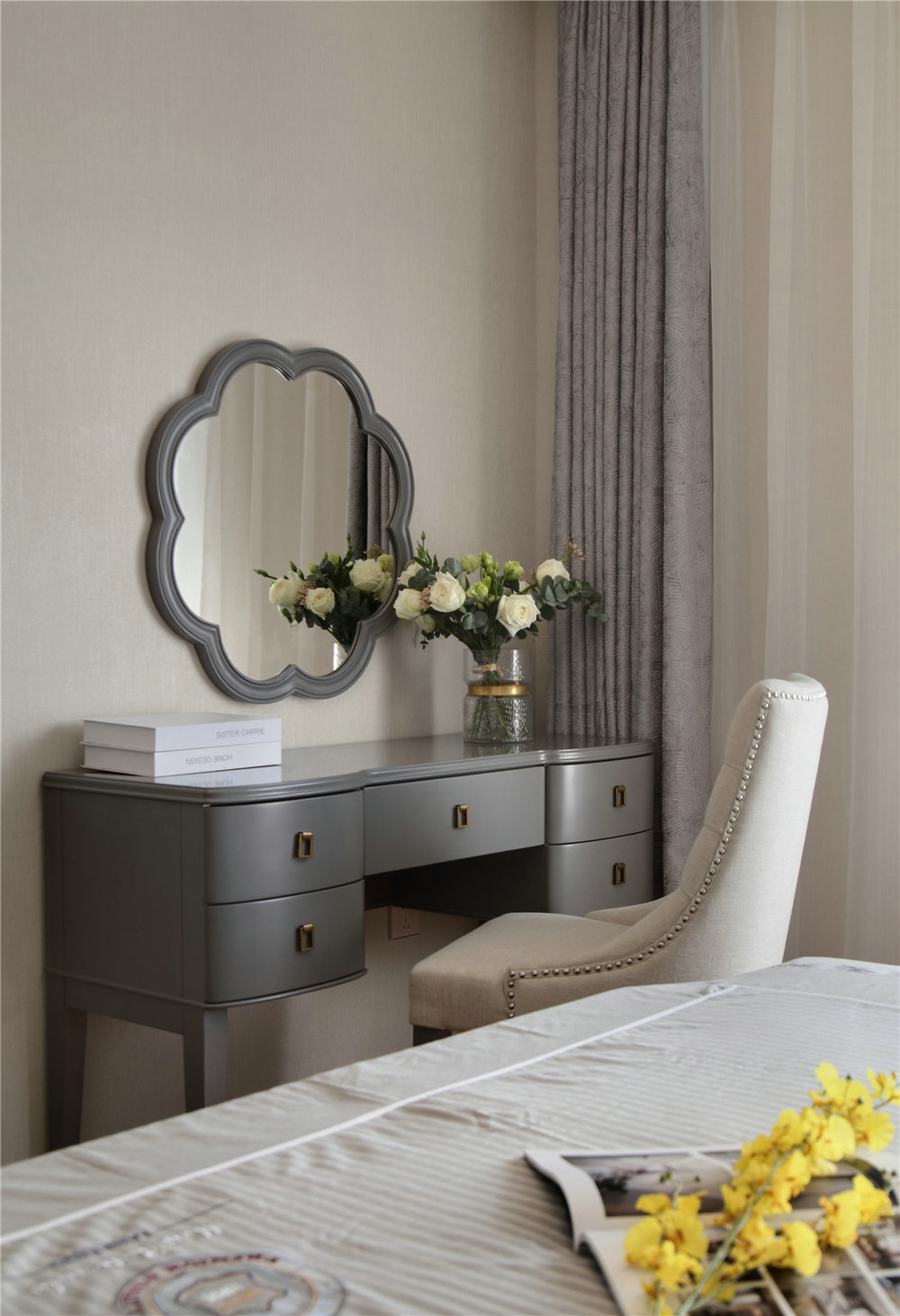 丹亭懿府美式風格裝修實景效果圖