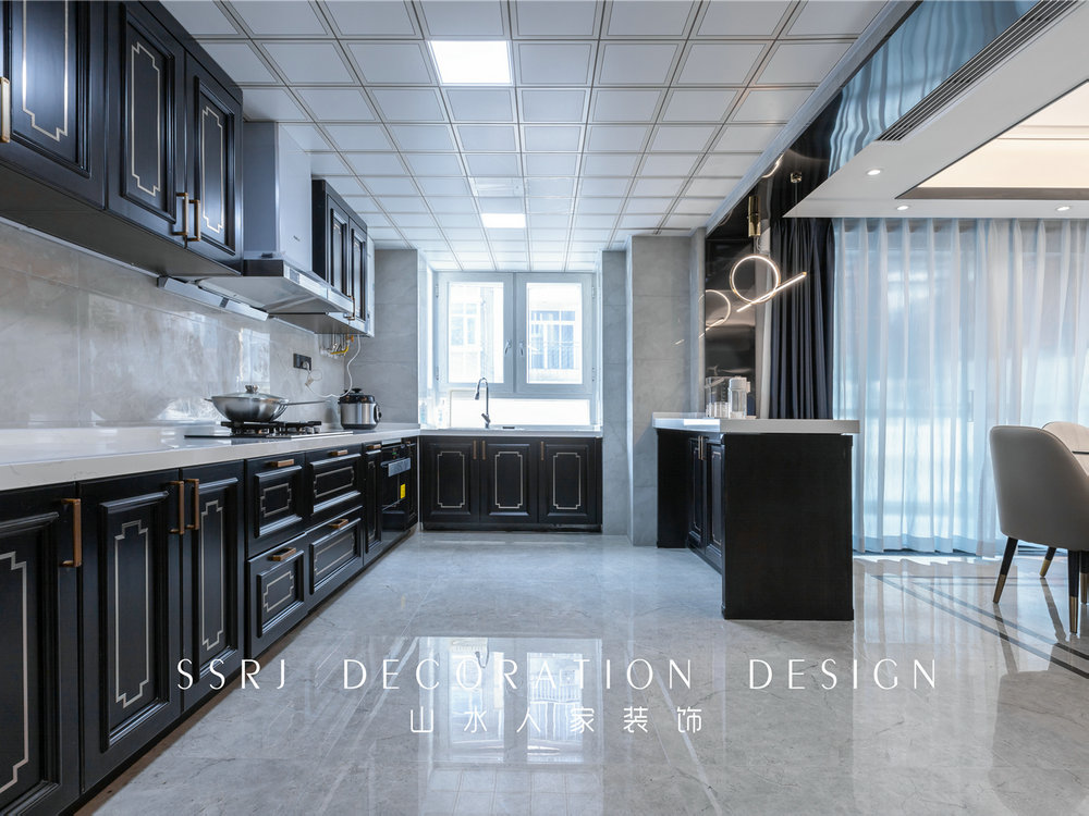 萬(wàn)科高爾夫新中式風(fēng)格別墅裝修效果圖