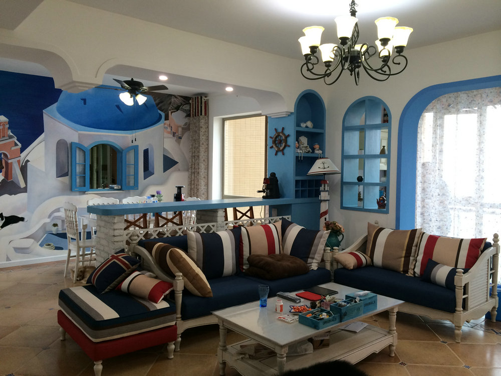 長投蘭園118平地中海風(fēng)格裝修效果圖 長投蘭園118平地中海風(fēng)格裝修效果圖