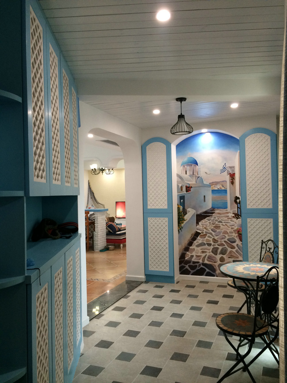 長投蘭園118平地中海風(fēng)格裝修效果圖 長投蘭園118平地中海風(fēng)格裝修效果圖