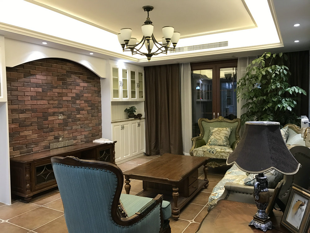 光谷航天城美式鄉(xiāng)村風(fēng)格裝修效果圖 光谷航天城美式鄉(xiāng)村風(fēng)格裝修效果圖