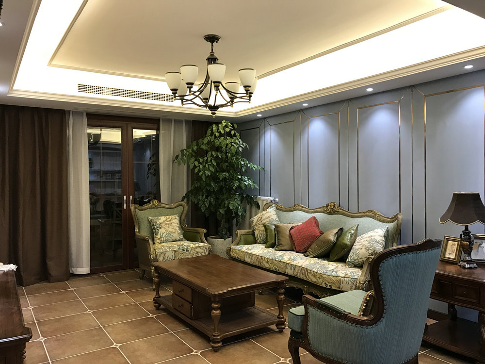 光谷航天城美式鄉(xiāng)村風(fēng)格裝修效果圖 光谷航天城美式鄉(xiāng)村風(fēng)格裝修效果圖