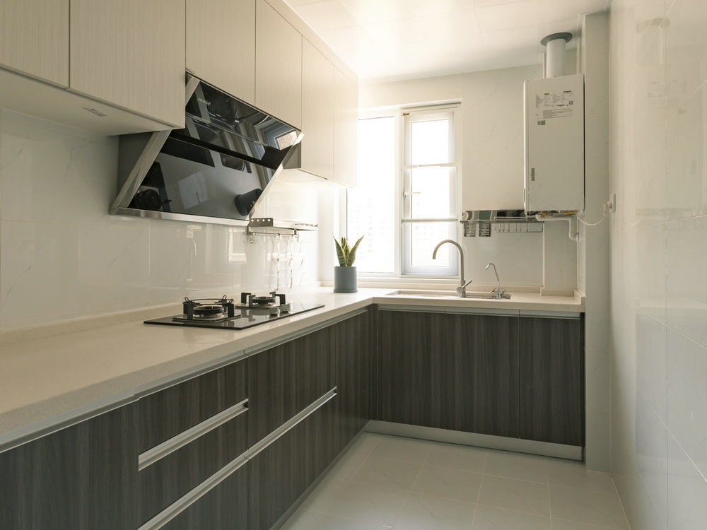 長(zhǎng)投綠城蘭園111m^2現(xiàn)代風(fēng)格裝修效果實(shí)景圖