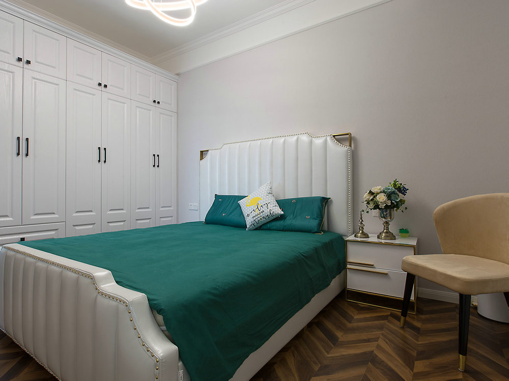 金沙泊岸90m^2輕奢風(fēng)格裝修效果實(shí)景圖