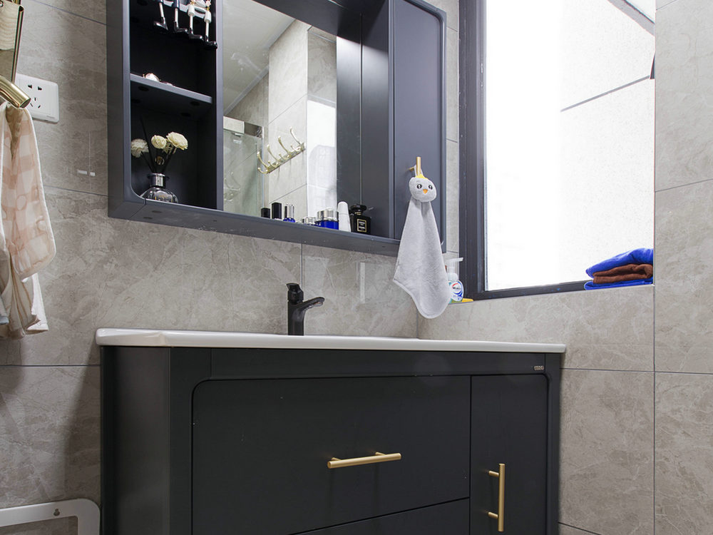 金沙泊岸90m^2輕奢風(fēng)格裝修效果實(shí)景圖