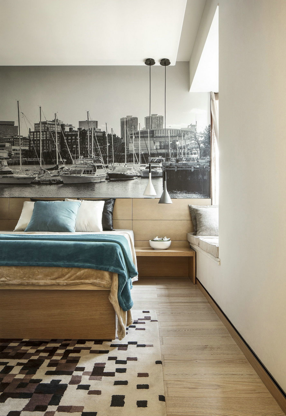 華潤翡翠城極簡風(fēng)格裝修效果圖