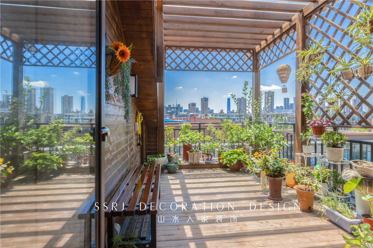 綠色家園北歐風格復(fù)式樓裝修效果圖