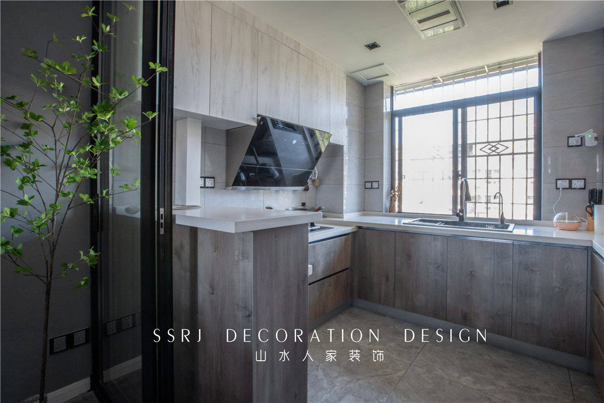 綠色家園北歐風格復(fù)式樓裝修效果圖