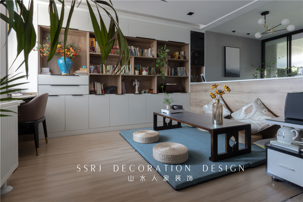 綠色家園北歐風格復(fù)式樓裝修效果圖