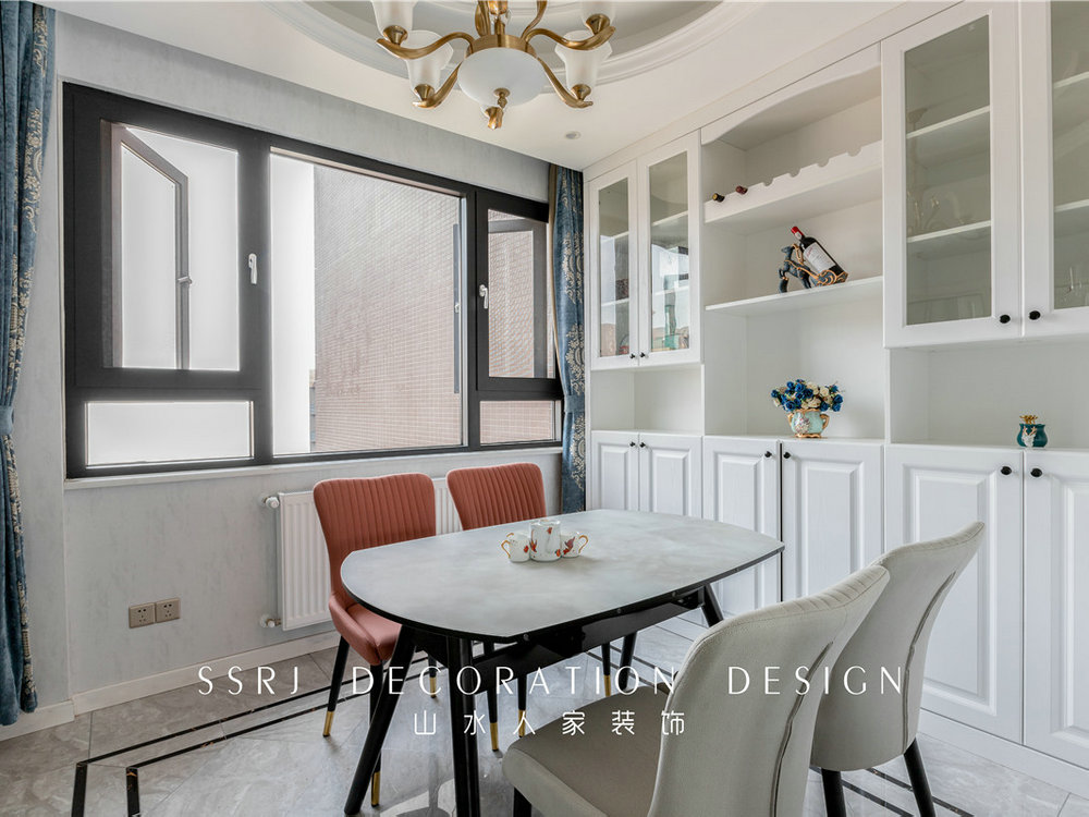 菩提苑149平簡歐風格裝修效果圖 菩提苑149平簡歐風格裝修效果圖