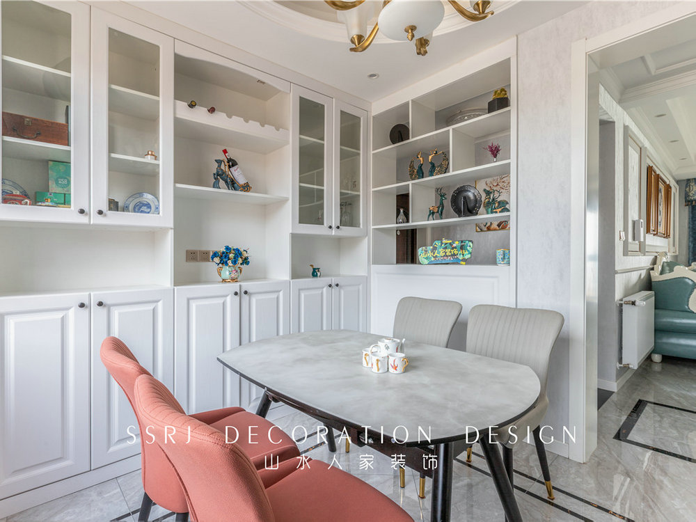 菩提苑149平簡歐風格裝修效果圖 菩提苑149平簡歐風格裝修效果圖