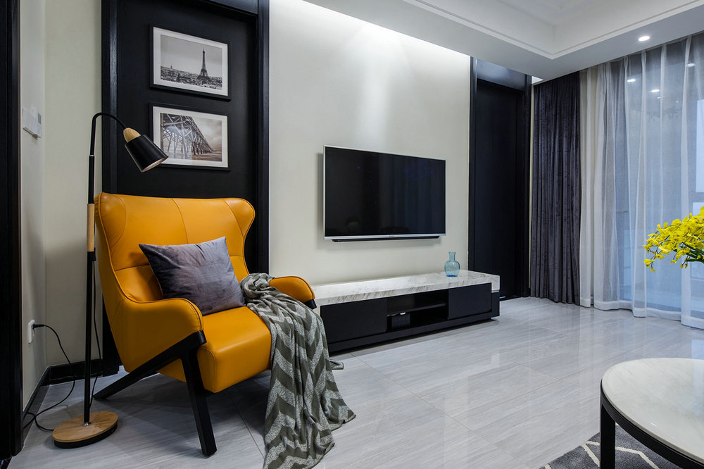 保利心語(yǔ)126平現(xiàn)代風(fēng)格裝修效果圖 保利心語(yǔ)126平現(xiàn)代風(fēng)格裝修效果圖