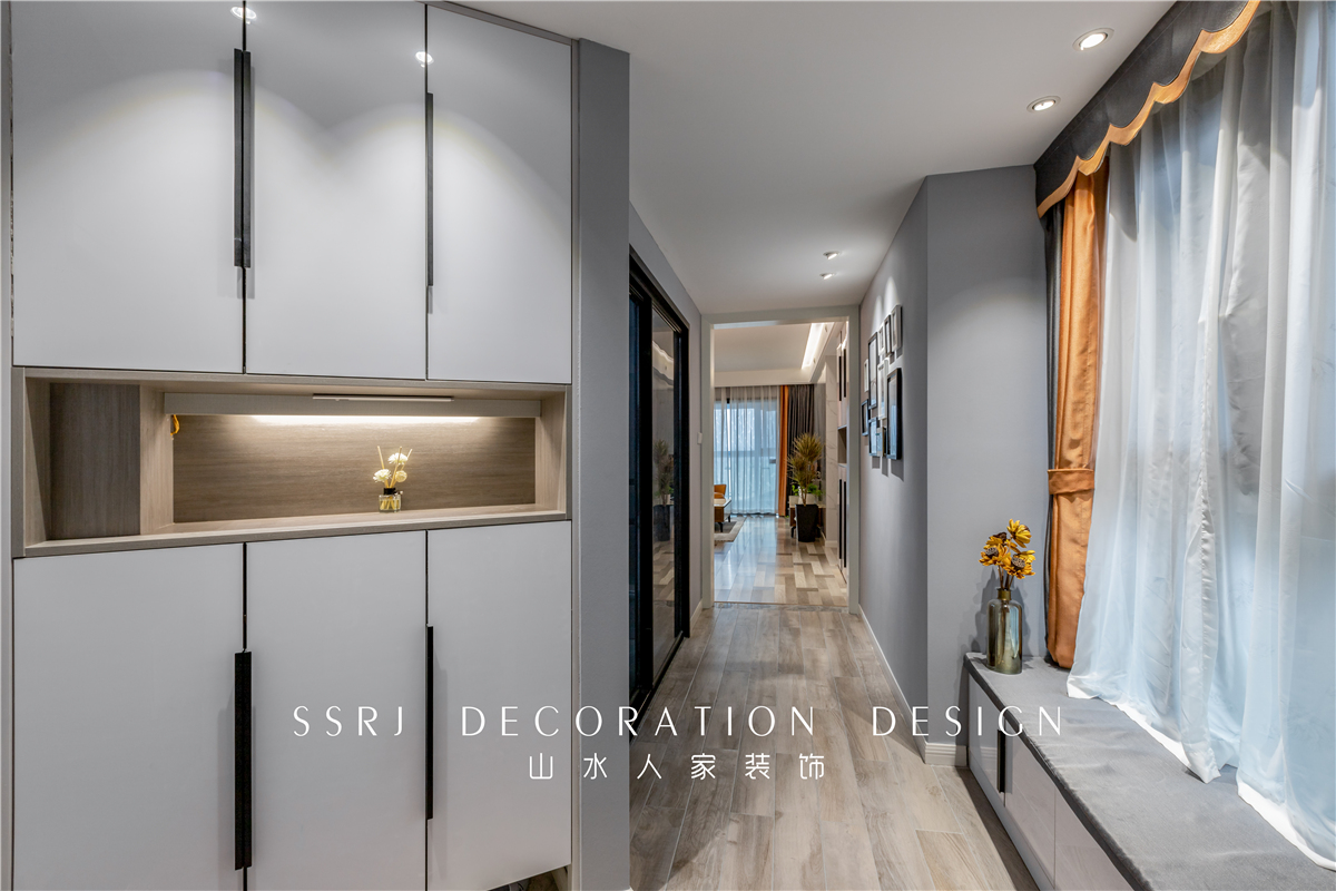 金沙泊岸135平現(xiàn)代簡約風(fēng)格裝修效果圖