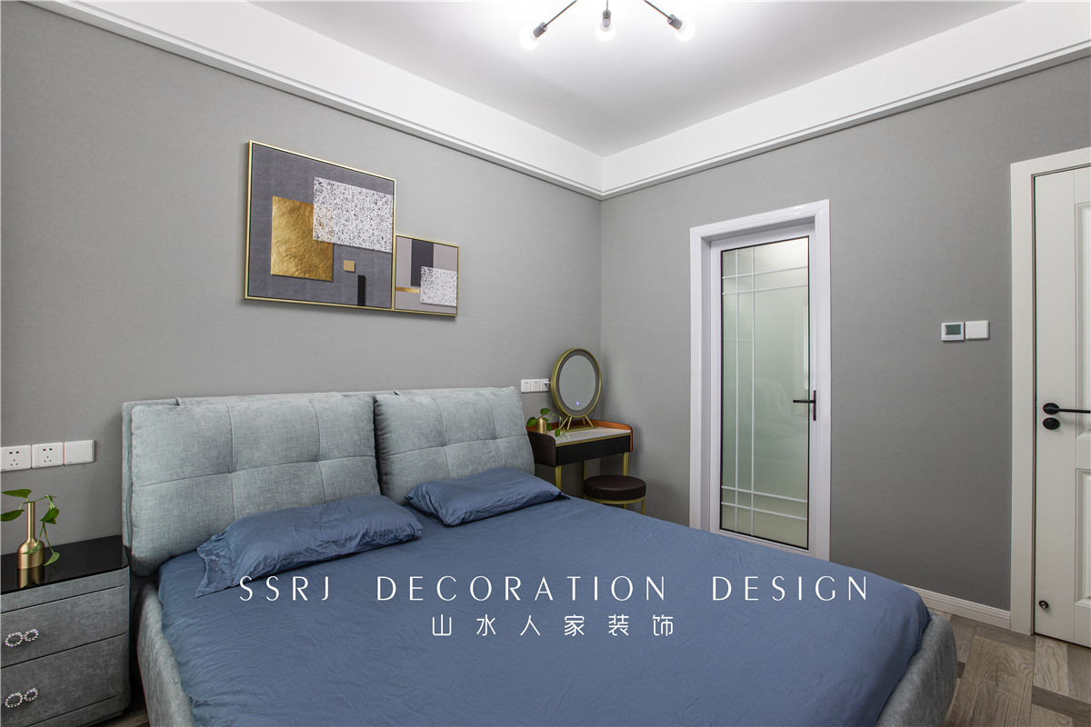 金沙泊岸135平現(xiàn)代簡約風(fēng)格裝修效果圖