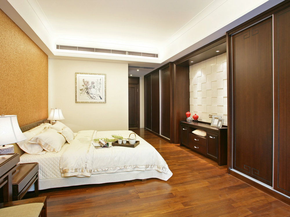 遠洋莊園別墅新中式風格裝修效果圖