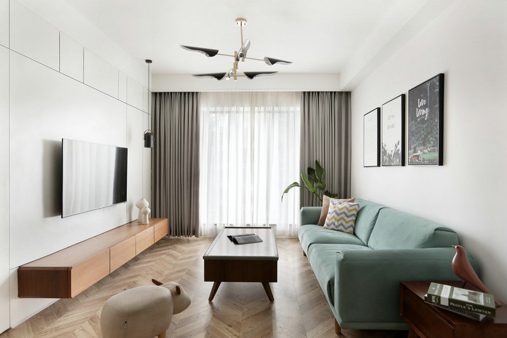 江郡華府91平北歐風格裝修效果圖 江郡華府91平北歐風格裝修效果圖