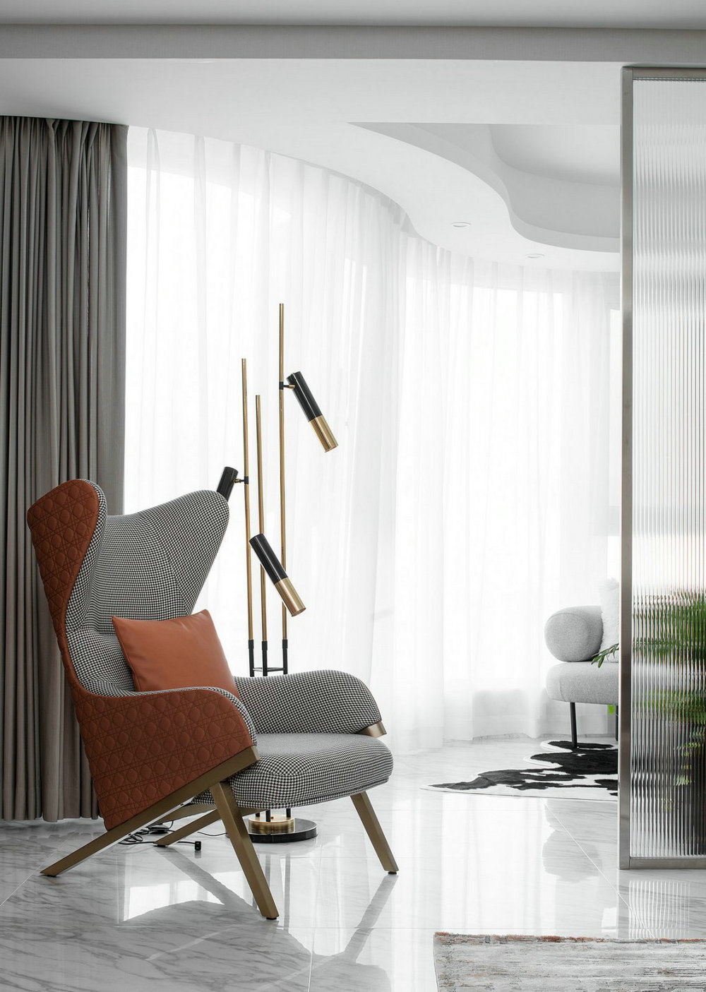 萬(wàn)豪世紀(jì)天街102平輕奢風(fēng)格裝修效果圖 萬(wàn)豪世紀(jì)天街102平輕奢風(fēng)格裝修效果圖