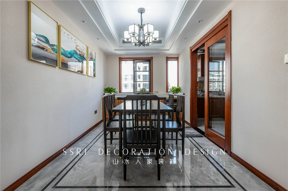 瀧悅?cè)A府124平中式風(fēng)格裝修效果圖 瀧悅?cè)A府124平中式風(fēng)格裝修效果圖