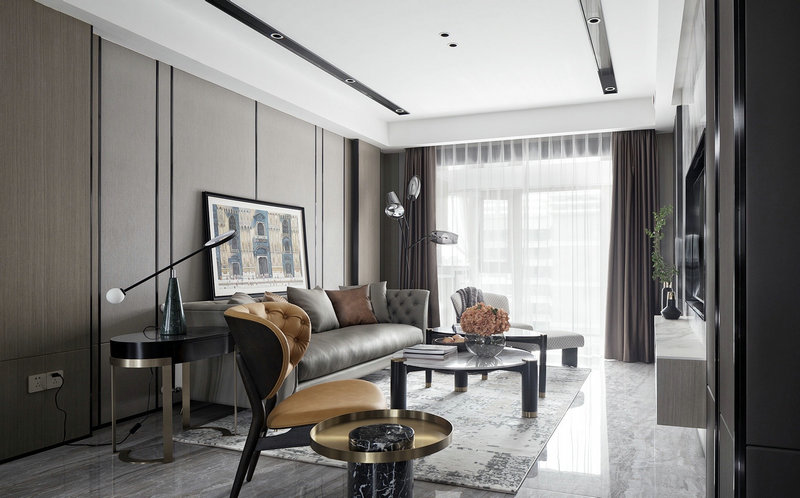 金地自在城現(xiàn)代港式風(fēng)格裝修效果圖 金地自在城現(xiàn)代港式風(fēng)格裝修效果圖