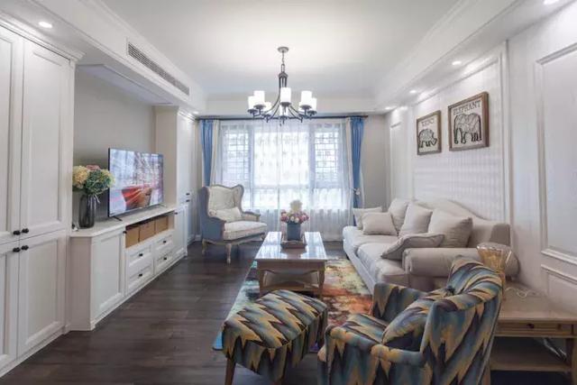 142m^2現(xiàn)代美式混搭北歐，精致、清爽的家居空間！