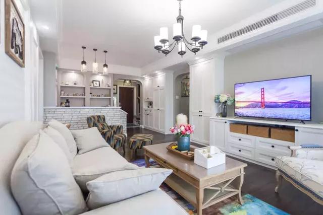 142m^2現(xiàn)代美式混搭北歐，精致、清爽的家居空間！