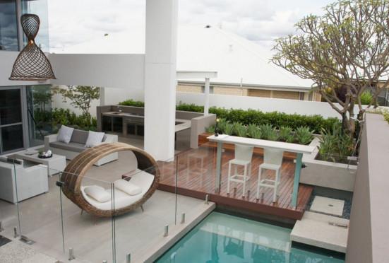 別墅裝修小院景觀設計知識分享