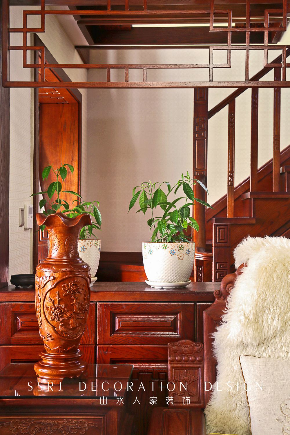 新華聯(lián)青年城復(fù)式樓新中式風(fēng)格裝修效果圖 新華聯(lián)青年城復(fù)式樓新中式風(fēng)格裝修效果圖