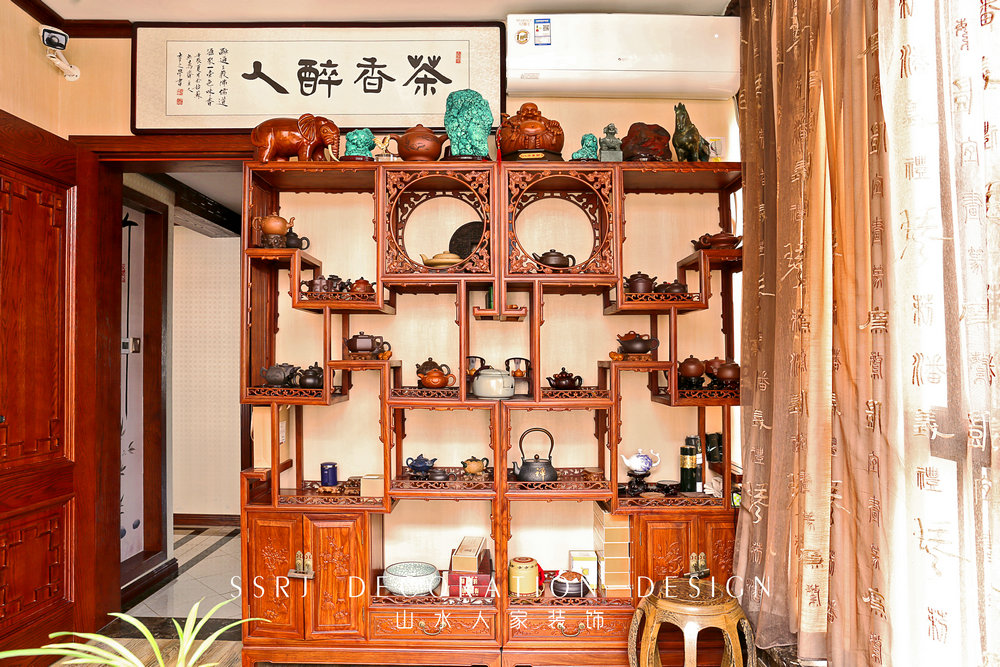 新華聯(lián)青年城復(fù)式樓新中式風(fēng)格裝修效果圖 新華聯(lián)青年城復(fù)式樓新中式風(fēng)格裝修效果圖