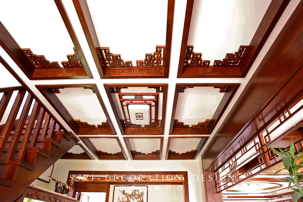 新華聯(lián)青年城復(fù)式樓新中式風(fēng)格裝修效果圖 新華聯(lián)青年城復(fù)式樓新中式風(fēng)格裝修效果圖