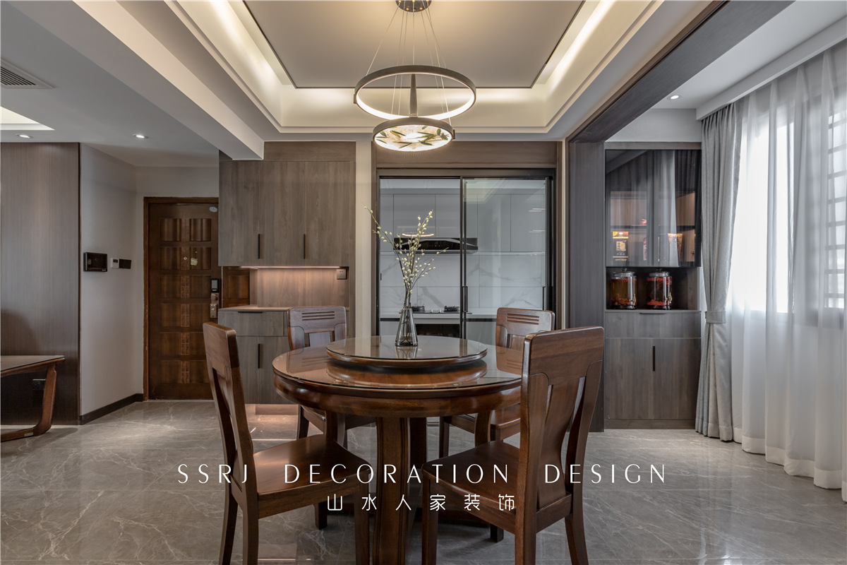 融僑華府新中式風格裝修效果圖 融僑華府新中式風格裝修效果圖