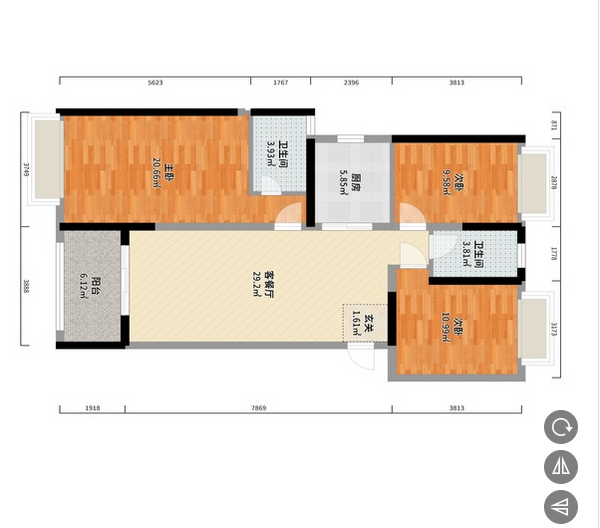 武漢保利和光晨樾123平戶型裝修設(shè)計(jì)方案 武漢保利和光晨樾123平戶型裝修設(shè)計(jì)方案