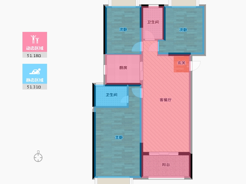保利和光晨樾123平戶型動(dòng)靜分區(qū) 保利和光晨樾123平戶型動(dòng)靜分區(qū)